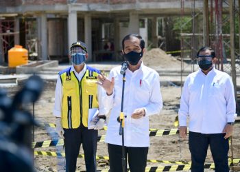 Presiden Jokowi Tinjau  Pembangunan Terminal Multifungsi di Labuan Bajo
