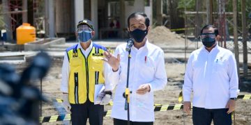 Presiden Jokowi Tinjau  Pembangunan Terminal Multifungsi di Labuan Bajo