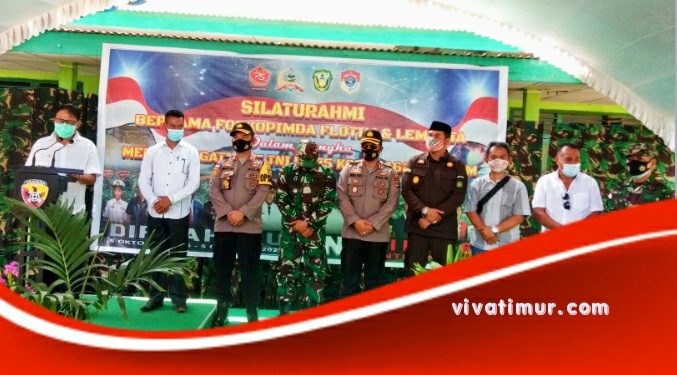 Kunjungi Kodim 1624 Flotim, Bupati Sunur: Flotim – Lembata adalah Lamaholot