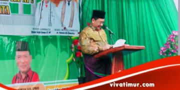 Wakil Menteri Agama, Dr. H. Zainud Kunjungi Lembata Letakan Batu Pertama Masjid Riangbao