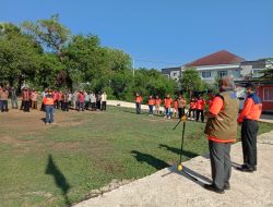 Bupati Mabar, Agustinus Pimpin Apel Siaga Bencana, Mendukung Simulasi Keamanan dan Keselamatan