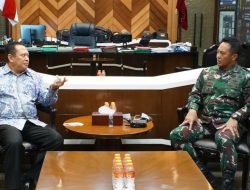 Bertemu KASAD TNI, Bamsoet Dukung TNI-Polri Terlibat Aktif Dalam Vaksinasi Massal Covid-19