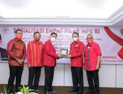 Sosialisasi Empat Pilar MPR RI Bersama Depinas SOKSI SULUT