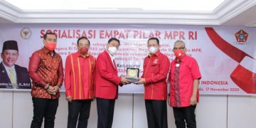 Sosialisasi Empat Pilar MPR RI Bersama Depinas SOKSI SULUT