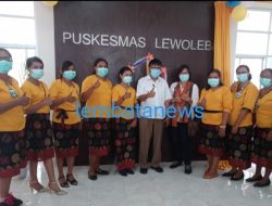 Bupati Sunur : Puskesmas Lewoleba Segera di Manfaatkan