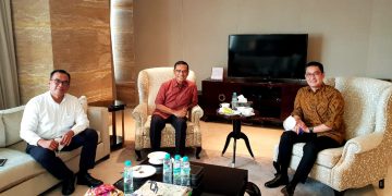 Saleh Husin “Diplomasi Mangga Harum Manis” Dengan Ketua Umum Iluni