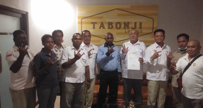 Akhirnya, Partai Gerindra Dukung  Pasangan Romanus Mbaraka-H. Riduwan