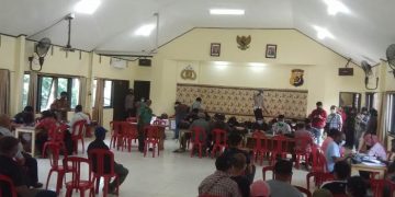 Puluhan Warga Ditangkap dan  Digelandang ke Polres Merauke
