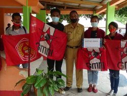 Perhipunan Mahasiswa IKTL Larantuka Aksi Galang Dana Bantu Korban Erupsi Ile Lewotolok Lembata