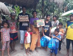 Erupsi Ile Lewotolok-NTT, Pastor Distribusi Bantuan Untuk Korban