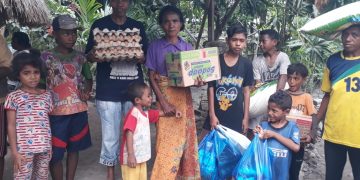 Erupsi Ile Lewotolok-NTT, Pastor Distribusi Bantuan Untuk Korban