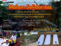 PMKRI Kapuas Hulu-Kalbar Gelar Malam Solidaritas Korban Terorisme di Sigi, Sulawesi Tengah