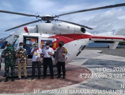 Bupati Sunur dan Forkompimda Patroli Mitigasi Udara Pantau Kondisi Terkini Gunung Ile Lewotolok Lembata