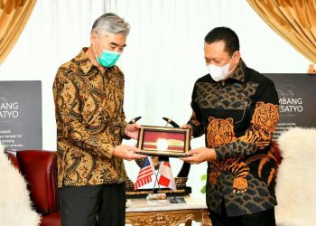 Terima Dubes Amerika Serikat Untuk Indonesia, Bamsoet Dorong Kerjasama Pengadaan Vaksin Covid-19