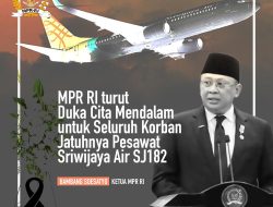 Bamsoet Sampaikan Duka Cita Mendalam Atas Jatuhnya Sriwijaya Air SJ 182