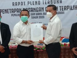 KPU Manggarai Tetapkan Hery-Hery, Bupati Dan Wakil Bupati Terpilih