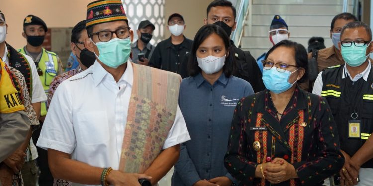 Menparekraf Sandiaga Uno Kunker di Labuan Bajo-Manggarai Barat