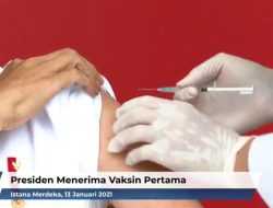 Presiden Divaksin COVID-19, Vaksinasi Perdana Dimulai