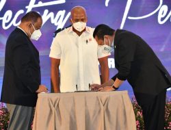 Ketum KONI Lantik Bamsoet Sebagai Ketum IMI 2021-2024