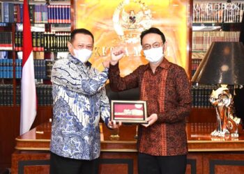 Terima Dubes Jepang, Bamsoet Dorong Perusahaan Otomotif Jepang Kembangkan Kendaraan Listrik di Indonesia