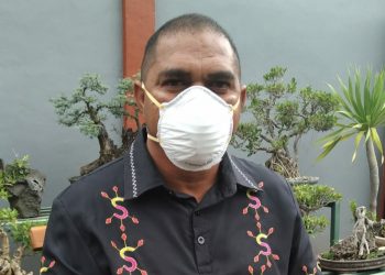 Bupati Flotim Anton Hadjon Siap Disuntik Vaksin Covid-19