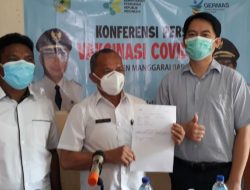 Forkompimda Manggarai Barat Vaksinasi Covid-19  Tahap Pertama