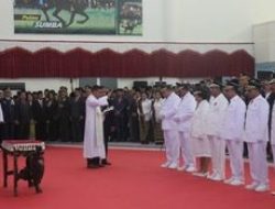 Gubernur Viktor Lantik Lima Paslon Bupati-Wabup di NTT