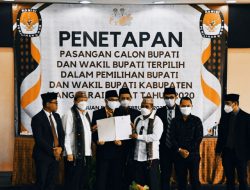 KPU Tetapkan Pasangan Edi – Weng Sebagai Bupati-Wakil Bupati Mabar Terpilih