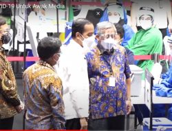 Pemerintah Mulai Vaksinasi 5.500 Wartawan