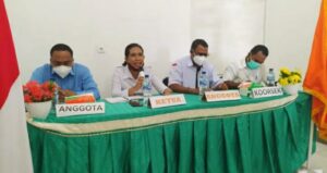 Bawaslu Lembata Gandeng Dinas Kearsipan dan Perpustakaan Tata Arsip