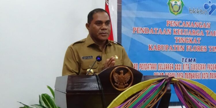 Bupati Flotim : Masyarakat Sukseskan Pendataan Keluarga, Sambut Petugas Dengan Senyuman