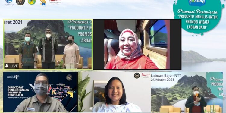 Kementerian Kominfo Gelar Seminar Produktif Menulis Promosi Wisata Labuan Bajo