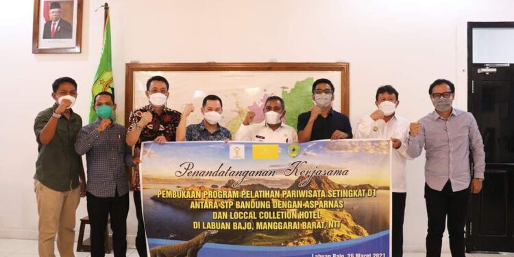Bupati Mabar Optimis Asparnas dan STP Bandung Tingkatkan Kualitas SDM Pariwisata