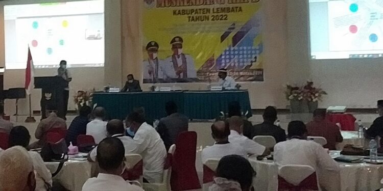 Musrebang : Pemda Lembata Fokus Pemulihan Ekonomi Tahun 2022