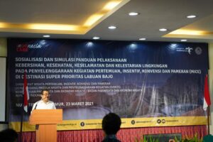 Kemenparekraf Gelar Sosialisaai dan Simulasi CHSE di Labuan Bajo