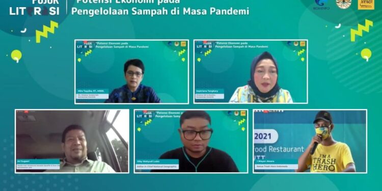 Kemenkominfo Gelar Creativetalks Pojok Literasi Potensi Ekonomi Pengelolaan Sampah