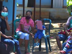 Puskesmas Ritaebang Gelar Posyandu Patuhi Protokol Covid-19