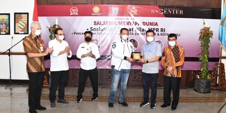 Bamsoet Canangkan Kota Salatiga Sebagai Kota Empat Pilar