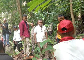 Wabup Flotim dan Mahasiswa IKTL Berjanji Rawat Kawasan Mata Air Wairang