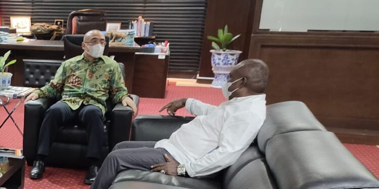 Bupati Merauke Bicara Empat 	Mata Dengan Kepala BKN