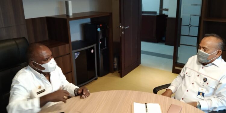 Bupati Merauke Bicara Empat Mata Dengan Kepala BKN