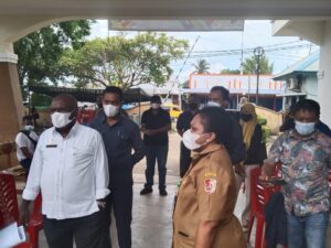 Alat Test PCR Harus dimanfaatkan, Bupati Merauke Datangi RSUD