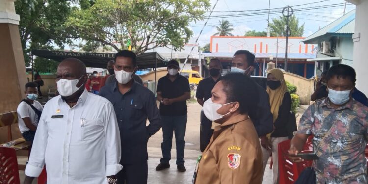 Alat Test PCR Harus dimanfaatkan, Bupati Merauke Datangi RSUD