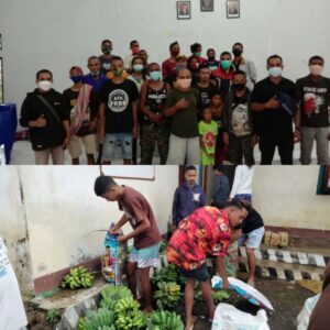 Pemuda Puor Bantu Pengungsi Banjir Bandang Lembata