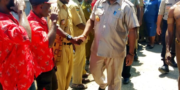 Perundingan Tapal Batas Kabupaten Nabire dan Dogiyai Buntu