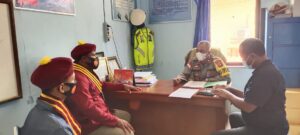 PMKRI Kapuas Hulu Audensi Dengan Wakapolres Nyatakan Sikap, Siap Amankan Paskah