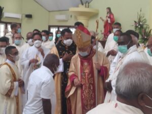 Bupati Merauke : Kita Umat Katolik 	Berhenti Bicara  Para Imam