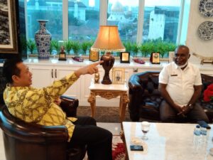 Over Produksi Beras, Bupati Merauke Minta Dukungan  Ketua MPR RI  Bersuara di Kementan