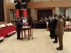 Empat Pejabat Dilantik, Salah 	Satunya Sekda Merauke