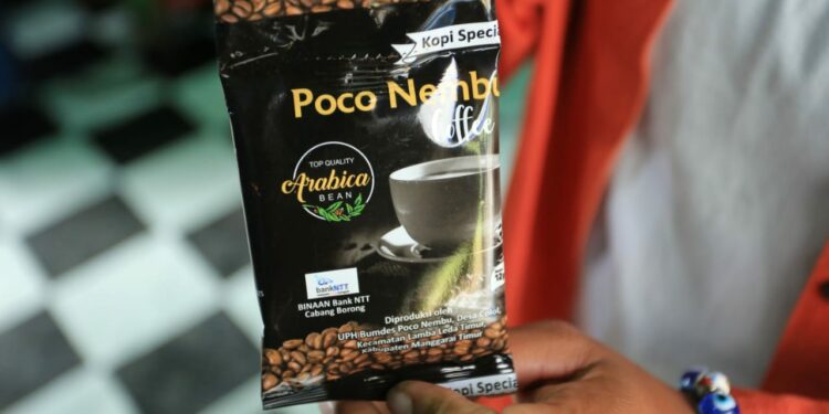 Bumdes Poco Nembu Desa Colol Matim Kembangkan Produksi Kopi Kemasan